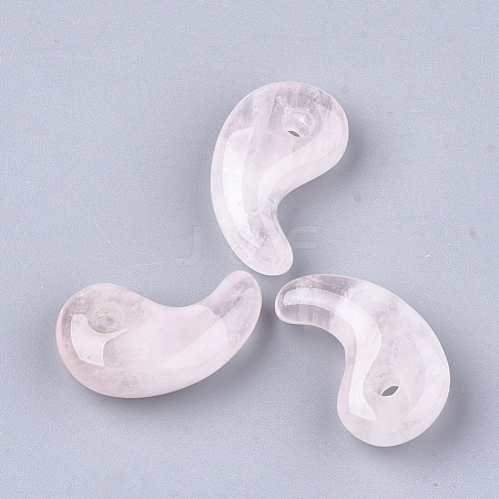 Natural Rose Quartz Pendants X-G-S294-07D-1