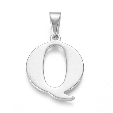 Non-Tarnish 304 Stainless Steel Pendants STAS-F106-95P-Q-1