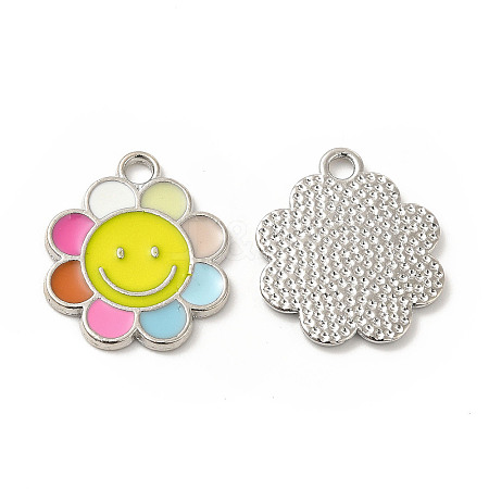 Alloy Enamel Pendants ENAM-B050-04P-02-1