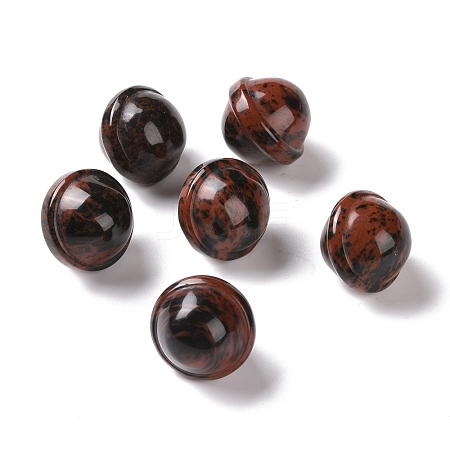 Natural Mahogany Obsidian Display Decorations G-G861-01E-1