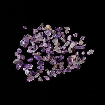 Natural Amethyst Chip Beads LS-G-M364-12A-1