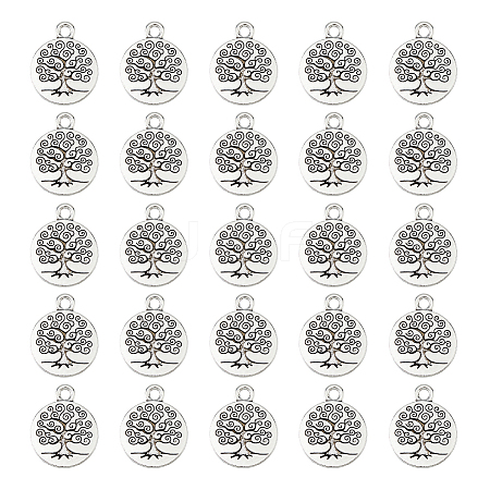 Tibetan Style Alloy Pendants FIND-DC0006-12B-1