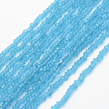 Transparent Glass Beads Strands EGLA-J144-NA02-1