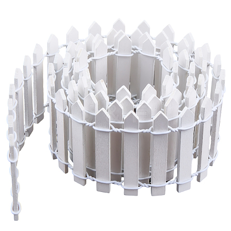 1Pc Wood Mini Fences AJEW-SP0003-87-1