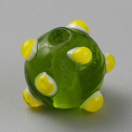 Transparent Glass Beads GLAA-WH0038-26F-1