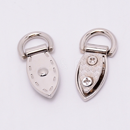 Zinc Alloy Buckle PALLOY-WH0079-09P-RS-1