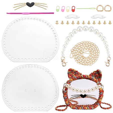 DIY Purse Making Kit DIY-WH0019-36-1
