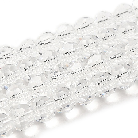 Transparent Glass Beads EGLA-A035-T6mm-D19-1