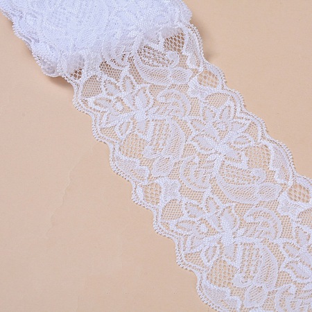 Elastic Lace Trim OCOR-WH0024-A11-1