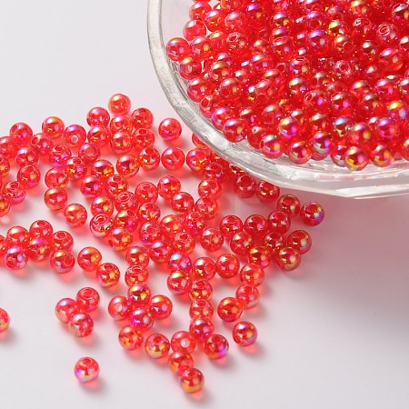 Eco-Friendly Transparent Acrylic Beads LS-X-PL733-3-1