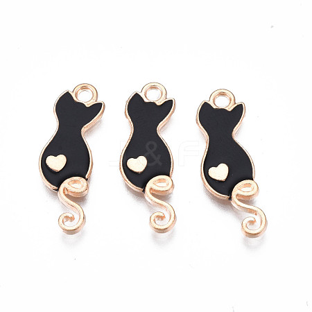 Alloy Enamel Pendants ENAM-S115-144A-1