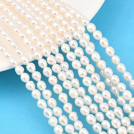 Natural Cultured Freshwater Pearl Beads Strands PEAR-D003-01A-1