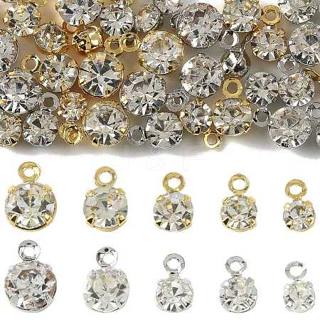 40Pcs 10 Styles Brass Pendants KK-FS0002-06-1