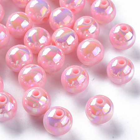 Opaque Acrylic Beads X-MACR-S370-D12mm-A01-1