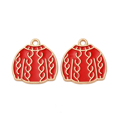 Christmas Alloy Enamel Pendants LS-ENAM-K080-01K-G-1