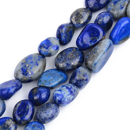 Natural Lapis Lazuli Beads Strands G-S359-155-1
