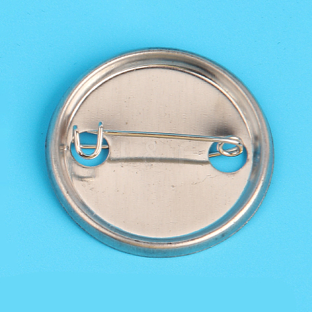 Iron Safety Brooch Findings ZXFQ-PW0001-004D-1