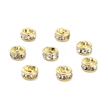 316 Surgical Stainless Steel Rhinestone Spacer Beads X-STAS-L285-001G-02-1-1
