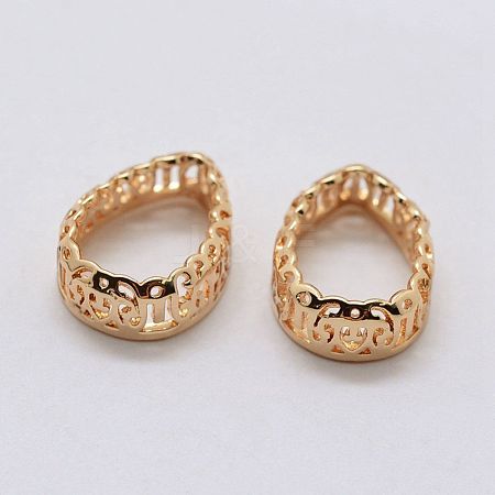 Brass Sew on Prong Settings KK-E753-06LG-10x14-1