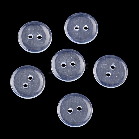 Lucid Round 2-hole Shirt Button BRB1B3H-1
