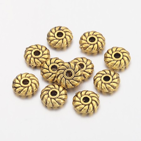 Tibetan Style Alloy Spacer Beads LS-GLF10764Y-NF-1
