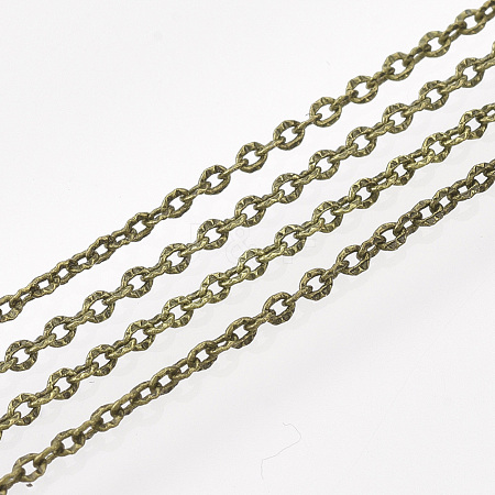 Brass Cable Chains CHC-T007-04AB-1
