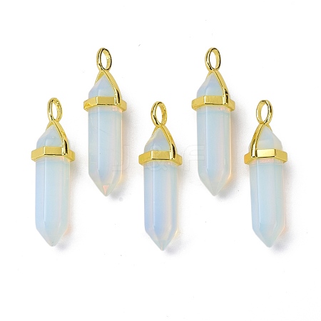 Opalite Pointed Pendants G-G025-01G-42-1