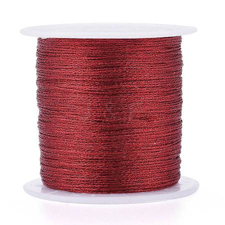 Polyester Braided Metallic Thread OCOR-I007-C-19-1