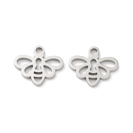 Non-Tarnish 316 Surgical Stainless Steel Charms STAS-Q314-28P-1