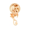 Musical Note Lapel Pin Backs JEWB-K035-02B-KCG-2
