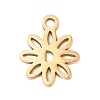 304 Stainless Steel Charms STAS-A125-13B-G-1