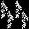 4Pcs Polyester Computerized Embroidery Cloth Iron on/Sew on Patches PATC-CY0001-80C-7