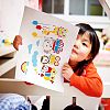 Large Plastic Reusable Drawing Painting Stencils Templates DIY-WH0202-407-5