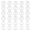 Unicraftale 50Pcs 201 Stainless Steel Plain Edge Bezel Cups STAS-UN0050-58-1