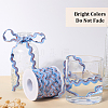 10 Yards Polyester Wave Ribbon OCOR-GF0003-14D-6