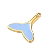304 Stainless Steel Enamel Pendants SA-CBA8A4A-06G-2