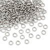 Tarnish Resistant 304 Stainless Steel Open Jump Rings STAS-J013-5x0.9mm-01-5