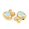 Brass Enamel Beads KK-CBA3297-07D-G-2