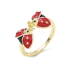 Brass Finger Rings RJEW-C165-02G-4