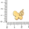 304 Stainless Steel Enamel Pendants SA-CBAAE04-06G-02-3