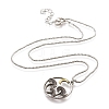 Alloy Pendant Necklaces LS-NJEW-F278-01AS-RS-2