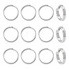 925 Sterling Silver Split Jump Rings STER-TA0001-48C-1
