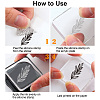 Custom PVC Plastic Clear Stamps DIY-WH0618-0009-3