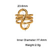 Line 304 Stainless Steel Cuff Open Rings WGE83BC-01-1