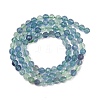 Natural Fluorite Beads Strands X-G-L662-A02-4mm-4