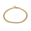 304 Stainless Steel Curb Chains Bracelets BJEW-JB06272-2