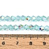 Transparent Glass Beads Strands LS-EGLA-N021-4mm-02-4