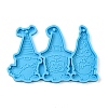 Halloween Gnome/Dwarf DIY Pendant Silicone Molds DIY-F142-01-2