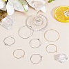 PVD Vacuum Plating 316L Surgical Stainless Steel Hoop Earring Findings STAS-UN0002-85-9