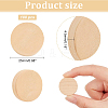 Beech Wooden Round Pieces WOOD-OC0002-37-2